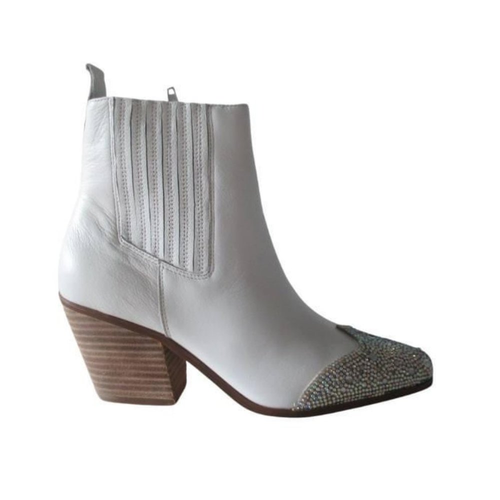 Matisse Blake Rhinestone Toe Booties Size 8.5 -Like new condition